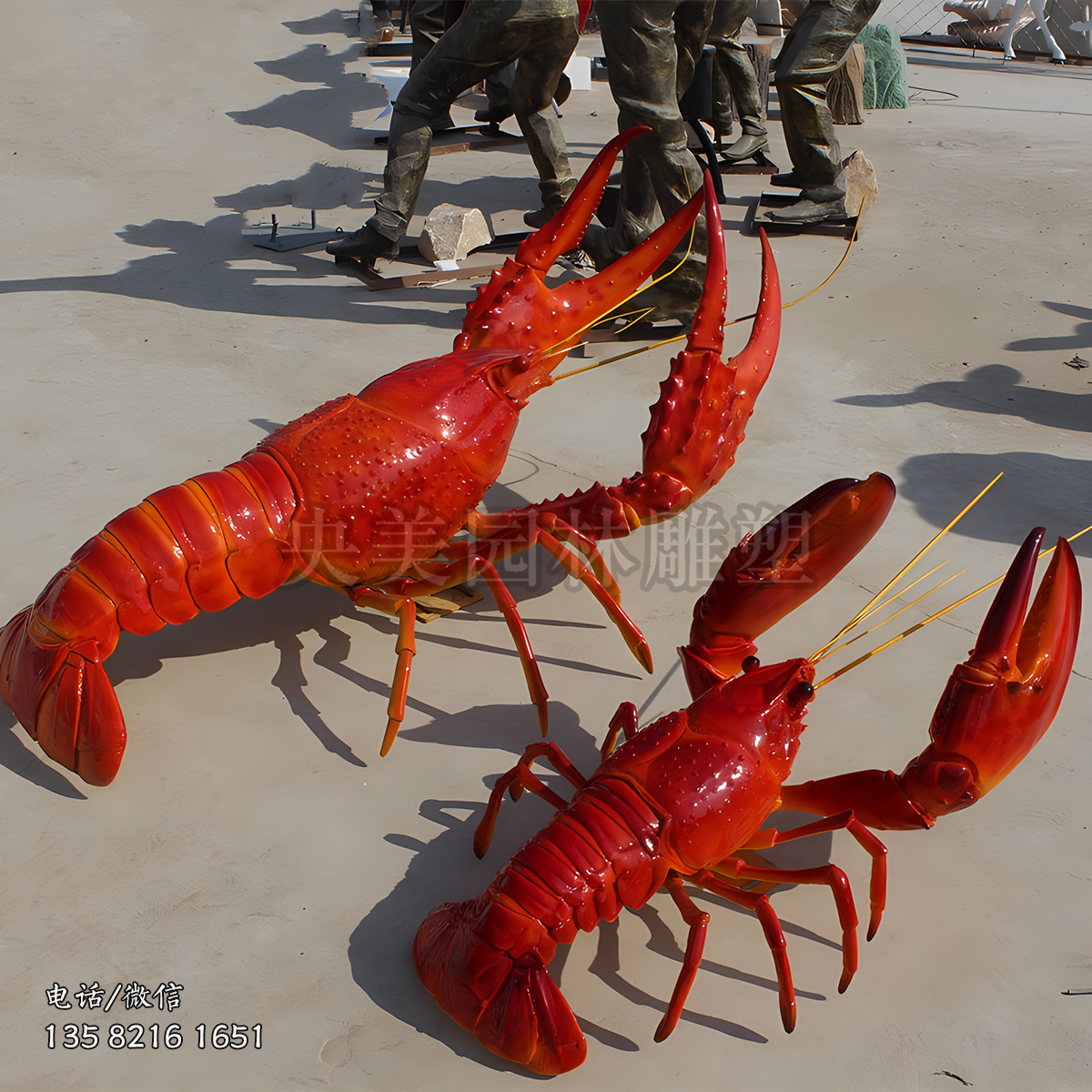 玻璃鋼仿真龍蝦