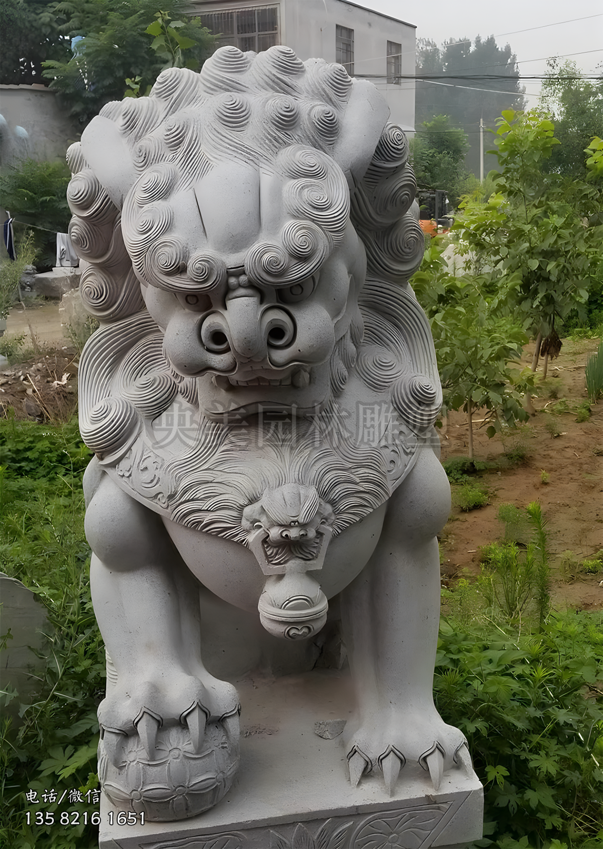 天安門(mén)石雕雕刻獅子雕塑