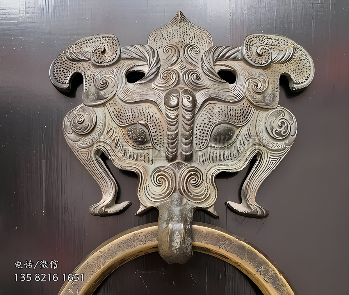 狴犴銅門環(huán)