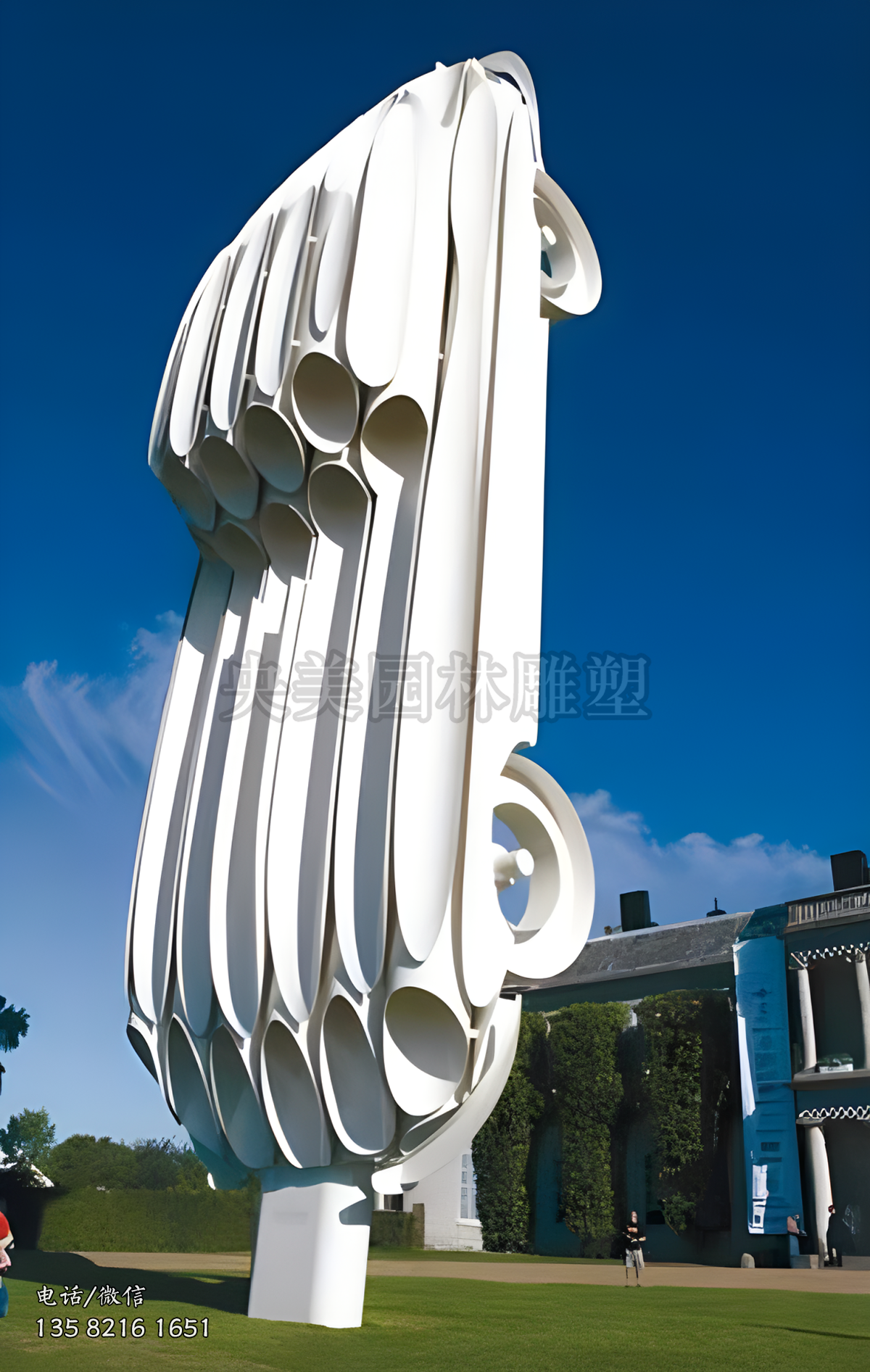 創(chuàng)意不銹鋼汽車景觀雕塑