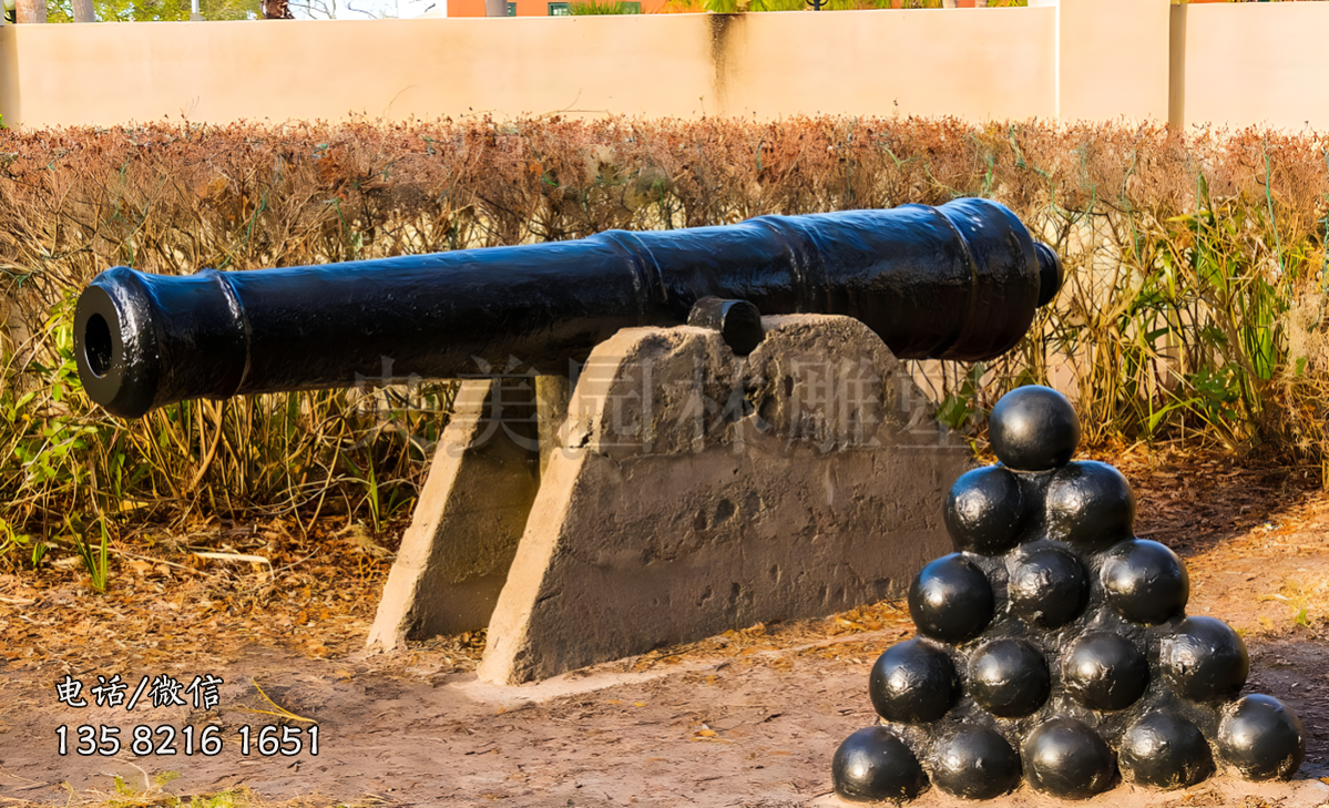 仿真火炮雕塑擺件