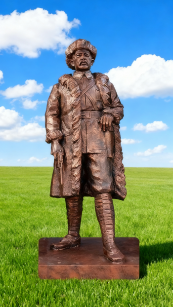 玻璃鋼仿銅紅軍雕塑 (32)