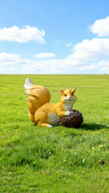 玻璃鋼仿真松鼠雕塑 (18)