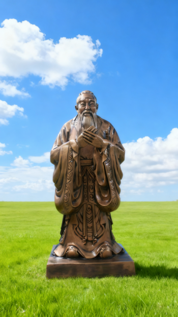 玻璃鋼孔子雕塑 (4)