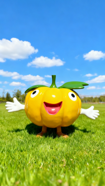 玻璃鋼南瓜雕塑 (7)