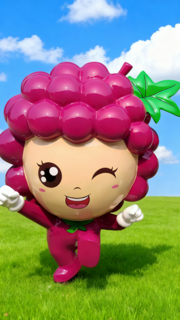 玻璃鋼葡萄雕塑 (8)