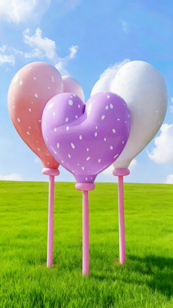 玻璃鋼氣球雕塑 (8)