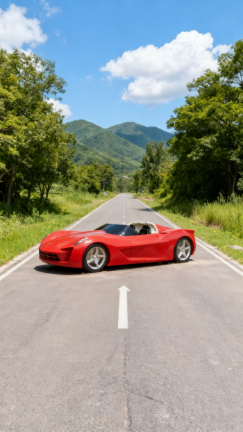 玻璃鋼汽車(chē)雕塑 (17)