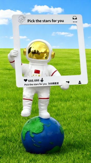 玻璃鋼太空人雕塑 (21)