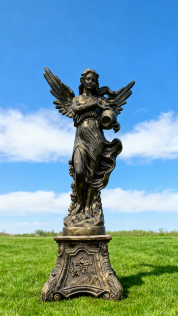 玻璃鋼天使雕塑 (8)