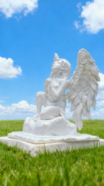 玻璃鋼天使雕塑 (13)