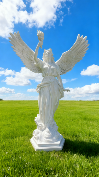 玻璃鋼天使雕塑 (15)