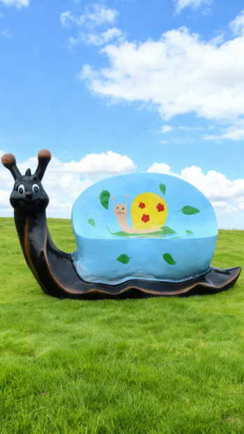 玻璃鋼蝸牛雕塑 (2)