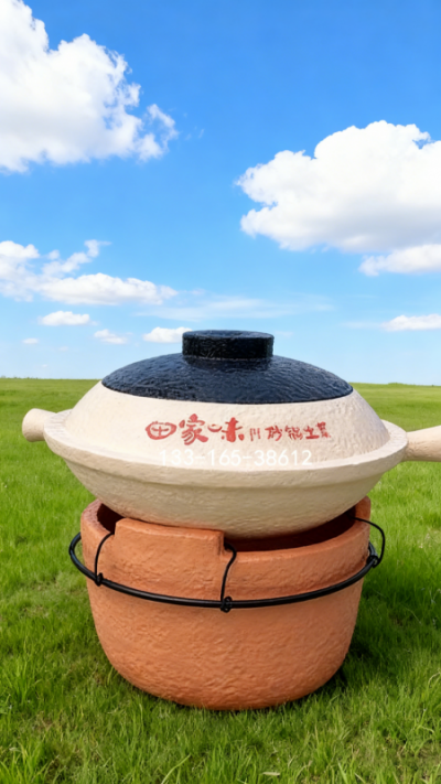 玻璃鋼仿真砂鍋雕塑