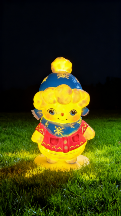 圣誕主題雕塑 (10)