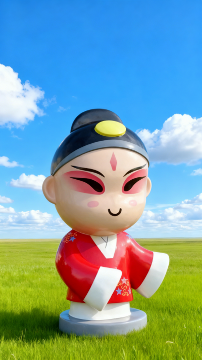 戲曲主題雕塑 (3)