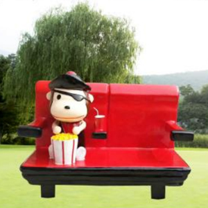 大嘴猴座椅 玻璃鋼