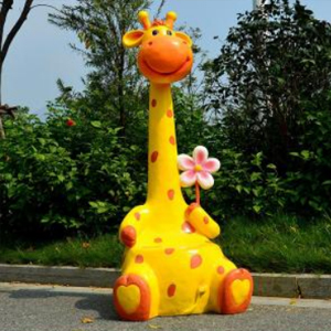 長頸鹿座椅 玻璃鋼