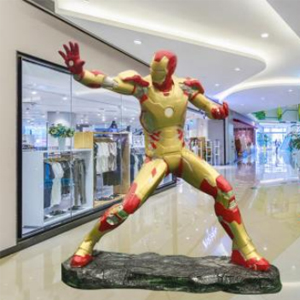 鋼鐵俠 玻璃鋼復(fù)仇者聯(lián)盟卡通動漫人物