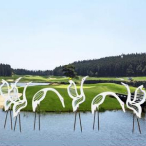 玻璃鋼抽象仙鶴