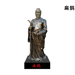 扁鵲 玻璃鋼仿銅古代名醫(yī)
