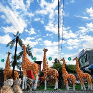 長頸鹿 玻璃鋼仿真