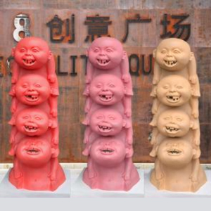 嘻嘻哈哈 玻璃鋼