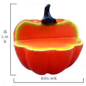 玻璃鋼南瓜座椅