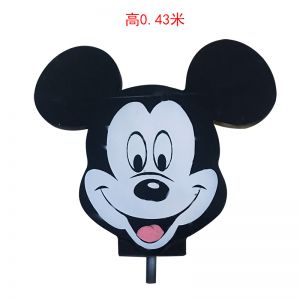 米老鼠剪影腦袋