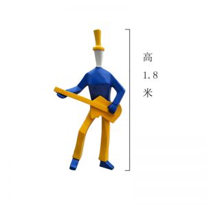 玻璃鋼抽象音樂人