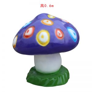 蘑菇彩繪 玻璃鋼