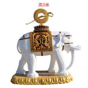 佛象玻璃鋼大象