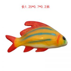 彩繪海洋魚玻璃鋼