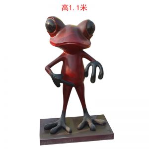青蛙玻璃鋼卡通造型