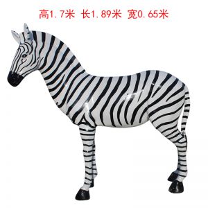 玻璃鋼斑馬仿真