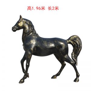 玻璃鋼仿銅馬