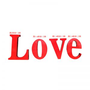 玻璃鋼字符LOVE