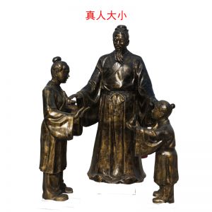 玻璃鋼仿銅典故故事 孔融讓梨人物