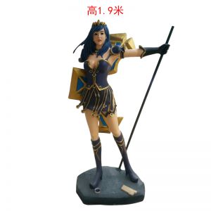 英雄聯(lián)盟戰(zhàn)爭女神玻璃鋼