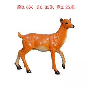 玻璃鋼梅花鹿仿真